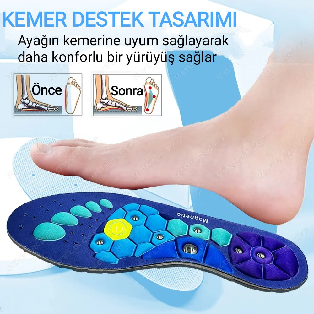 Cushiona™ Ultra Rahat Manyetik Ortopedik Tabanlık